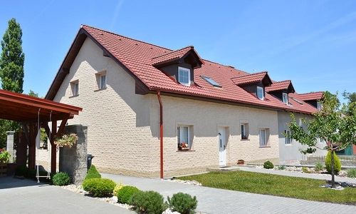 Fotografie realizací fasád pro rodinný dům